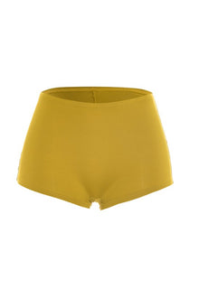 Golden Muse Halter Shorts Set Cutout Ring Detail 2-Piece view 3